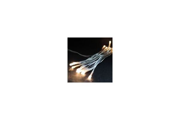  Lichterkette, 20 LEDs, WW, 3 m