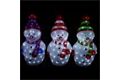  Deko-Schneemann, Acryl, LED, 46 x 26 x 16 cm