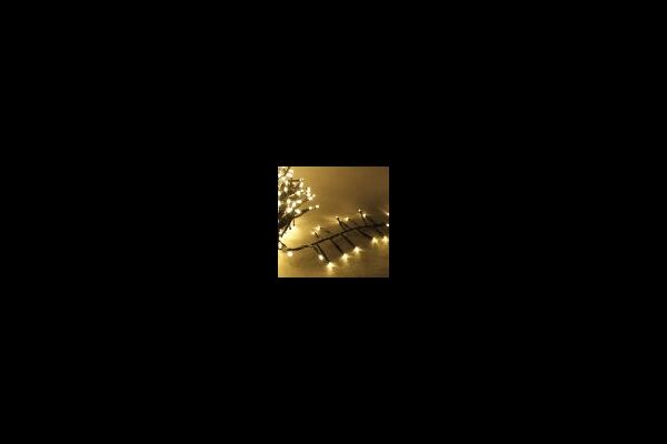 Lichterkette mit Transformator, 560 LEDs, WW, 13 m