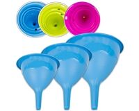 Trichter, PP, 3 tlg. Set, Ø 11/13/16 cm