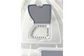  Box mit Deckel, PP, 29x62x45 cm, 60 L