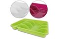  Besteckkasten mit 5 Fächern, PP, 4,5x26x33,5 cm,
