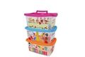 Box mit Deckel KIDS, PP, 29,2x19,3x13,2 cm, 4 L