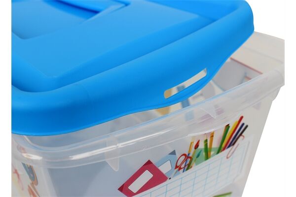  Box mit Deckel KIDS, PP, 29,2x19,3x13,2 cm, 4 L