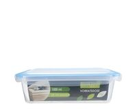 SUSTANIA Frischhaltedose PP, 8x24x15 cm, 1,5 L (transparent)