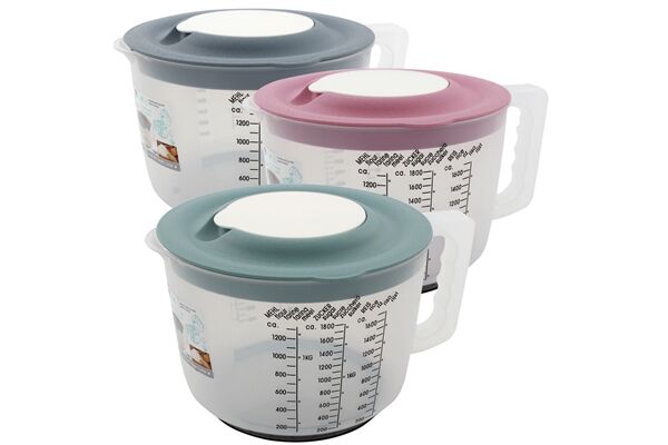  2 L Messbecher/Mixbecher, PP,Ø 18 x 14 cm