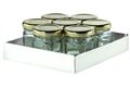  Mini-Konfitürenglas 47 ml im Tray, 6 St.