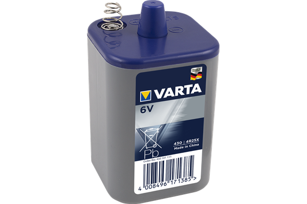  VARTA Blockbatterie 1er Set 6V V430/4R25