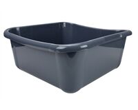 BASEL, Schüssel, PP, 15,5x35x35 cm, 12 L (dunkelgrau)