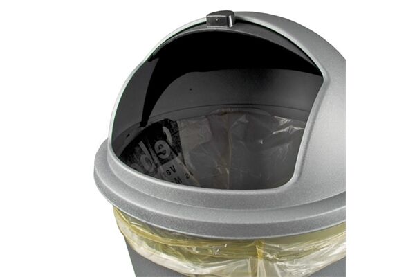  Abfalleimer mit Schiebedeckel, PP, 40x68 cm, 50 L