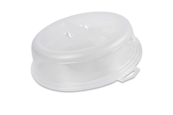  Mikrowellenabdeckhaube PP, Ø 26 cm x 6,5 cm,