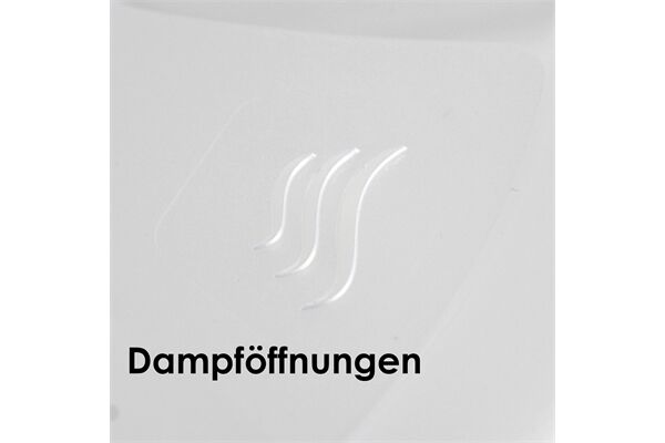  Mikrowellenabdeckhaube PP, Ø 26 cm x 6,5 cm,