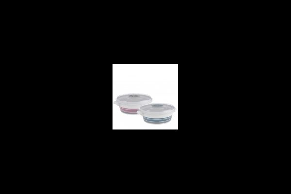  Mikrowellenbox mit Streifen PP, 1 L