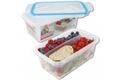  Lunch-Dose mit Einleger, 2 L, 10x24x15cm, 2 tlg.