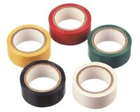 PVC Klebeband, 3,5m x 19mm, 5 St. (bunt)
