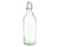 Glasflasche mit Bügelverschluss, 1 L