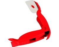 Silikonfugenwerkzeug, 5 in 1 (rot/weiß)
