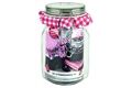 Glas mit Bügelverschluß, 1 L, Gothika