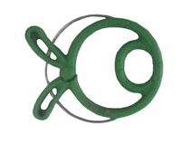 Pflanzen Clips, klein, 38 mm x 45 mm 6 tlg. (grün)