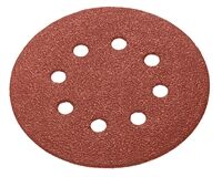 Haftschleifscheiben 125 mm gelocht, 25 St.