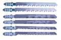  6 tlg. Stichsägeblatt Box Basis