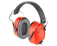 Elektronischer Kapselgehörschutz (schwarz/rot)