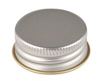 Schraubdeckel Flaschen Ø 31mm 125/250/500 ml 10St. (silber)