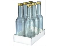 Schraubdeckel Flaschen, 350 ml im Tray, 6 St.
