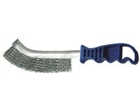 Drahtbürste (silber/blau)