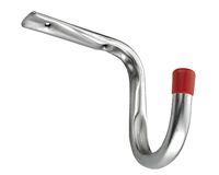 Fahrradhaken 150x80x110 mm, bis 25kg (silber/rot)