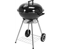 Holzkohle Kugelgrill, 41 cm (schwarz)