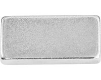 Neodym Quadermagnete, 20 x 10 x 3 mm, max. 4 kg (chrom)