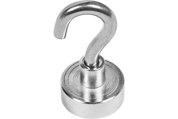  Neodym Magnethaken, Ø 20 x 7 mm, max. 11 kg