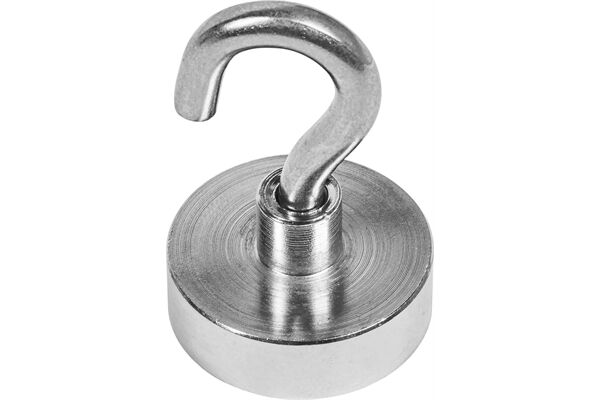 Neodym Magnethaken, Ø 25 x 8 mm, max. 21 kg