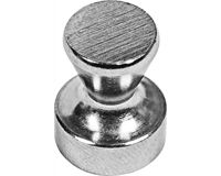 Neodym Griffmagnete, Ø 12 x 16 mm, max. 2 kg (chrom)