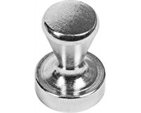 Neodym Griffmagnete, Ø 15 x 21 mm, max. 4 kg (chrom)