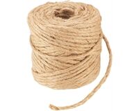 Jute Schnur, 3 mm x 50 m (naturbraun)
