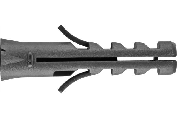  Flossendübel, Vollsteine, PP, 6 mm