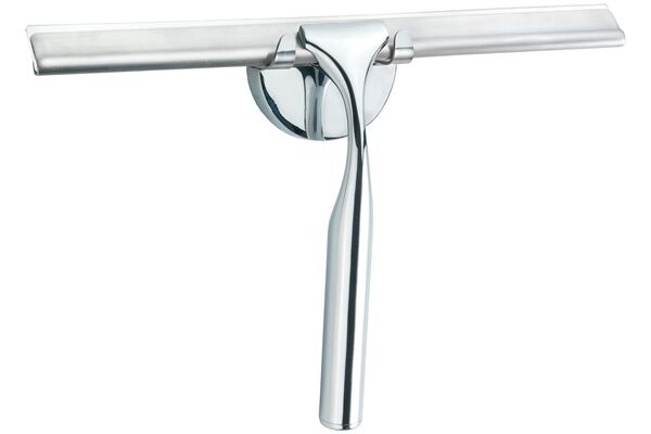  Duschabzieher, Edelstahl incl. Halter