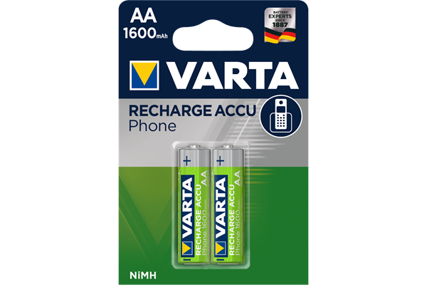  VARTA Mignon Phone Batterie 2er Blister 3V AA/HR6