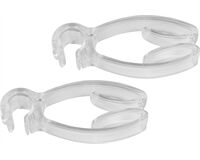 Duschgel/Shampoo-Halter, Acryl, 2 St. (transparent)
