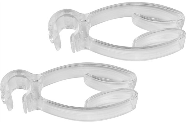  Duschgel/Shampoo-Halter, Acryl, 2 St.