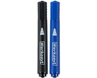 Permanent Marker, L (schwarz/blau)