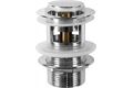  Druckknopf Ablaufvetil rund, 1 1/4"