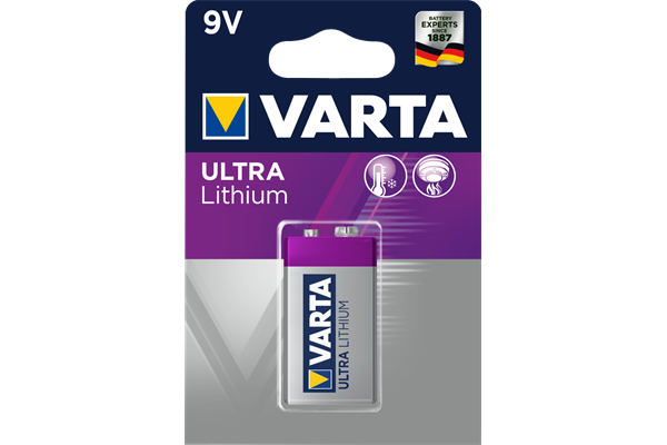Varta Lithium 6122 9 Volt Lithium