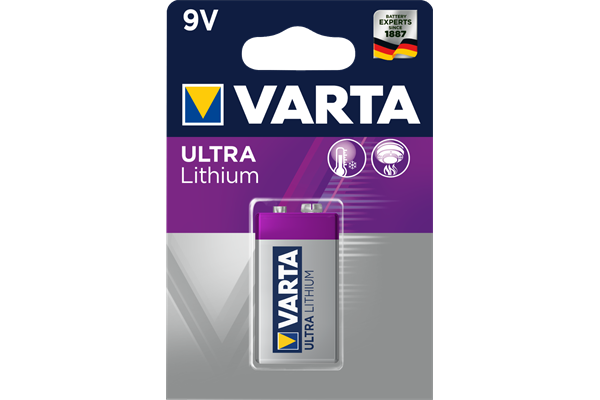 Varta Lithium 6122 9 Volt Lithium
