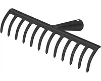 Gartenrechen, 12 Zinken