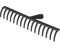 Gartenrechen, 16 Zinken