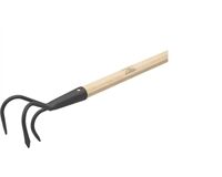 Grubber FSC Stiel, 3 Zinken (schwarz)