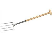 Grabegabel FSC Stiel, Edelstahl, 4 Zinken, 1150 mm